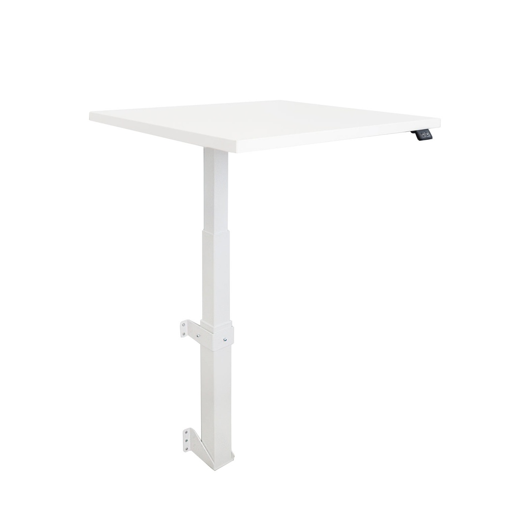 Wall-mounted electric table