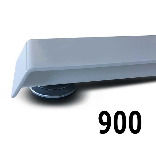 [AV73-023-foot-900-B] Fotdel, 900 mm (Svart)