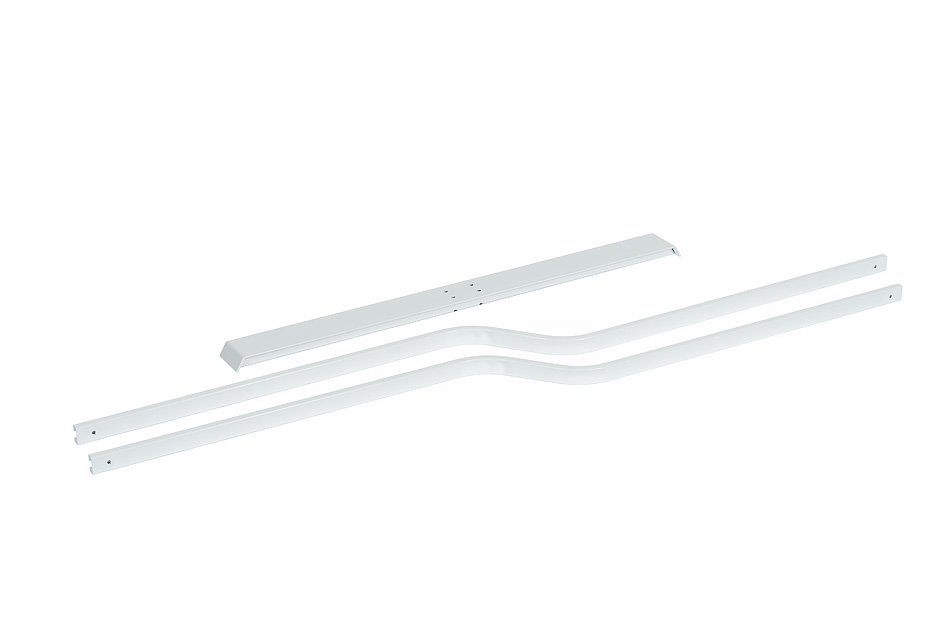 Bend pipe set, white