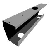 [AV73-009-cablerack-B] Johtokouru 600mm (Musta, Pakattu)