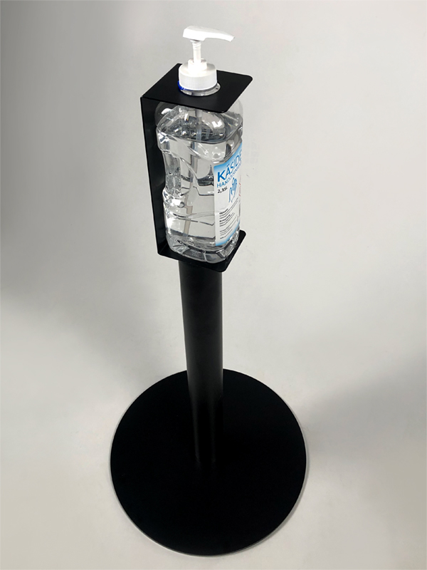 Floor stand for 2,35 l hand sanitizer