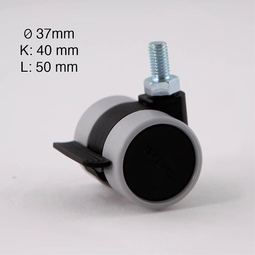 [AV73-013-castors] Furniture castor with brake